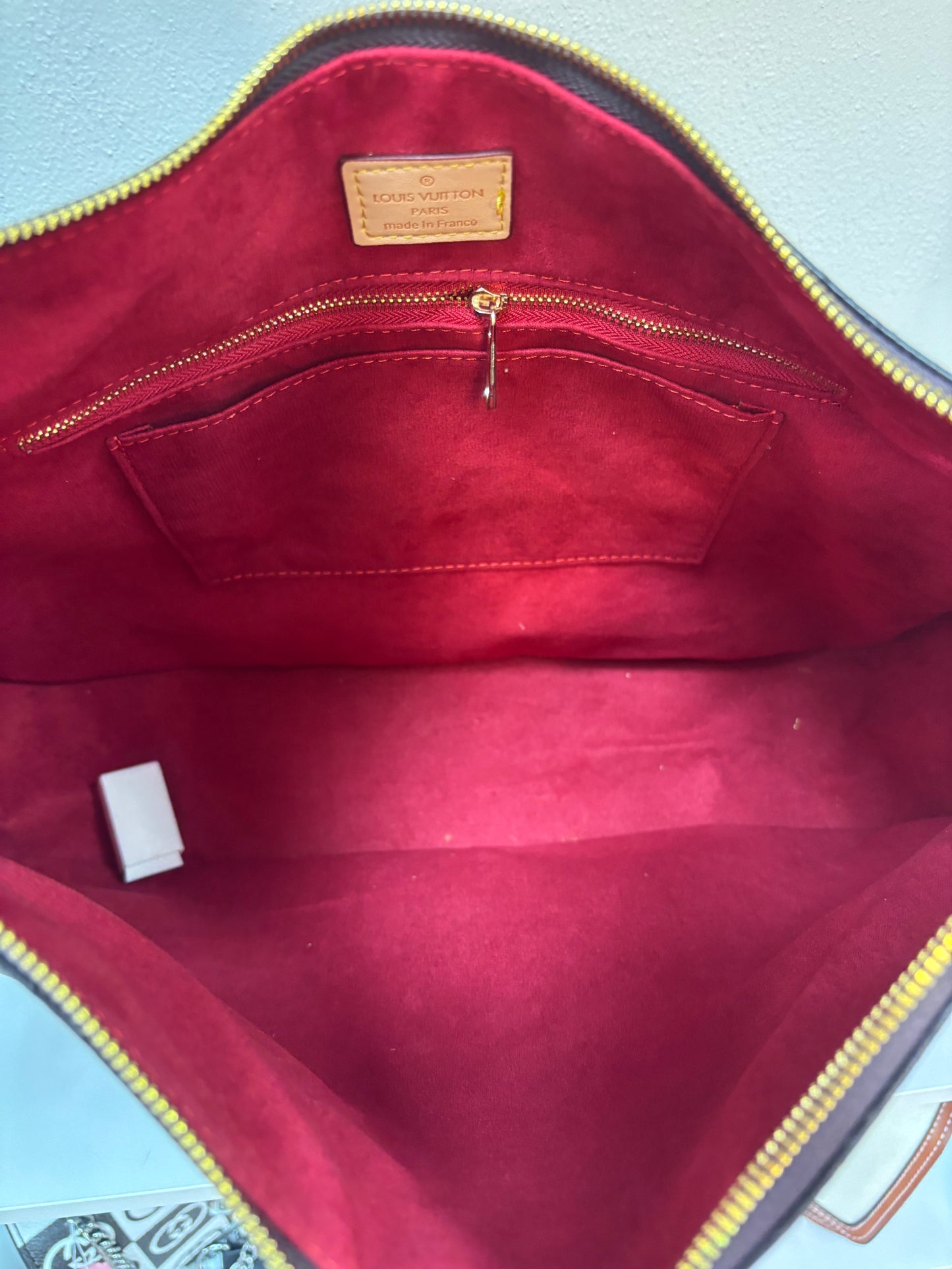 Inspired Classic Monogram Shoulder Bag