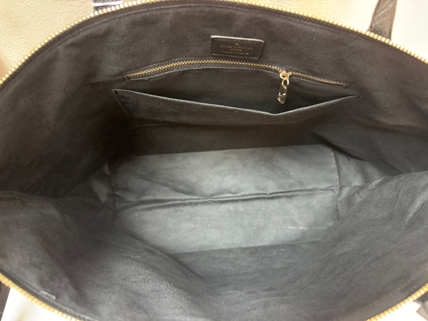Inspired Embossed Monogram Luxe Tote