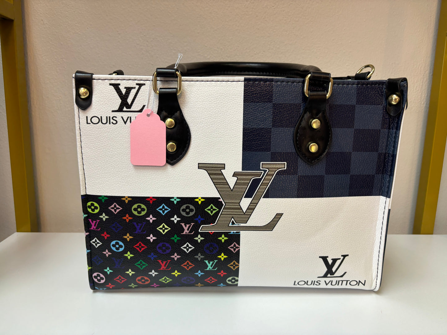 Inspired Patchwork Luxe Satchel