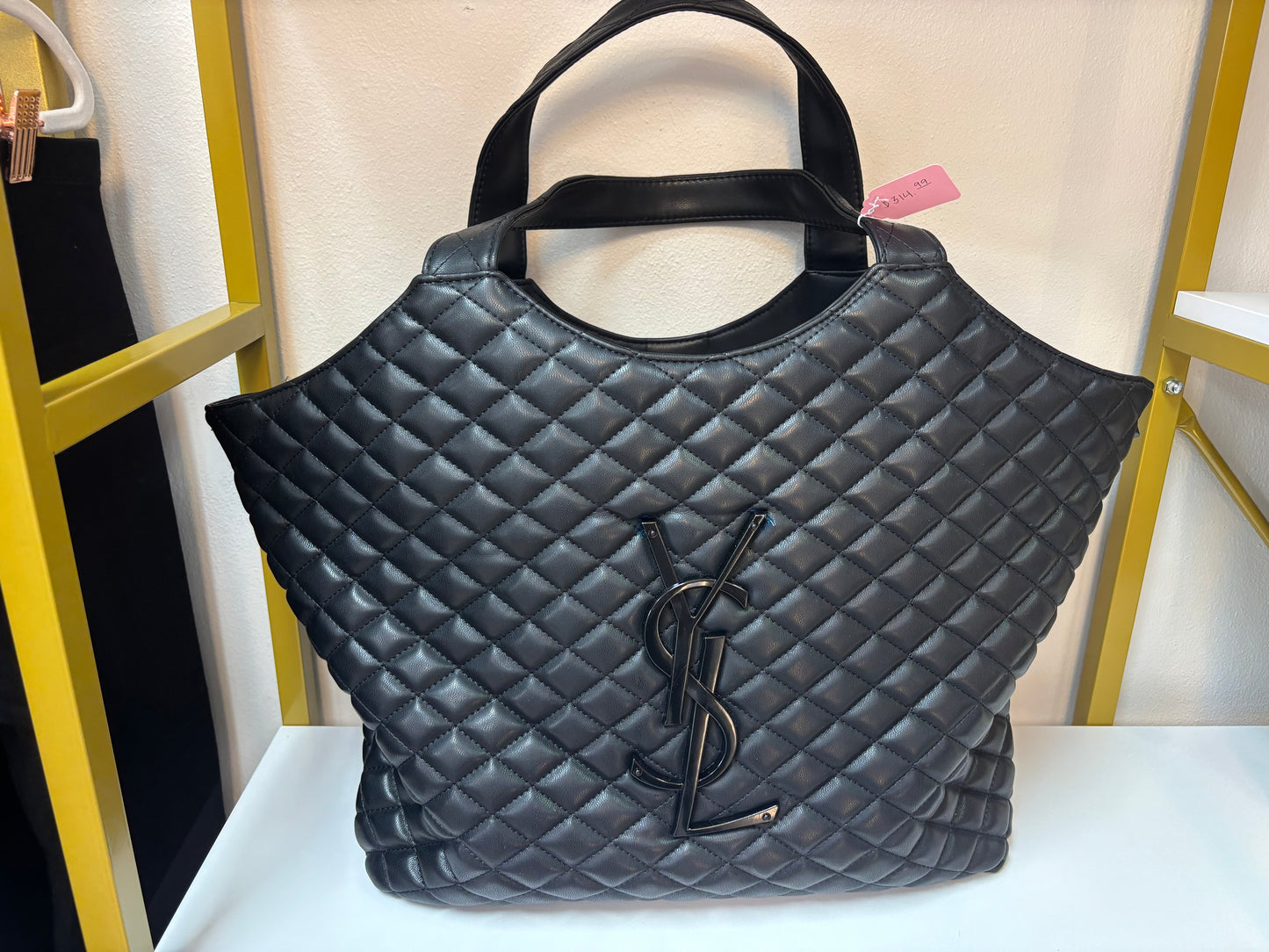 Inspired Quilted Luxe Tote Bag