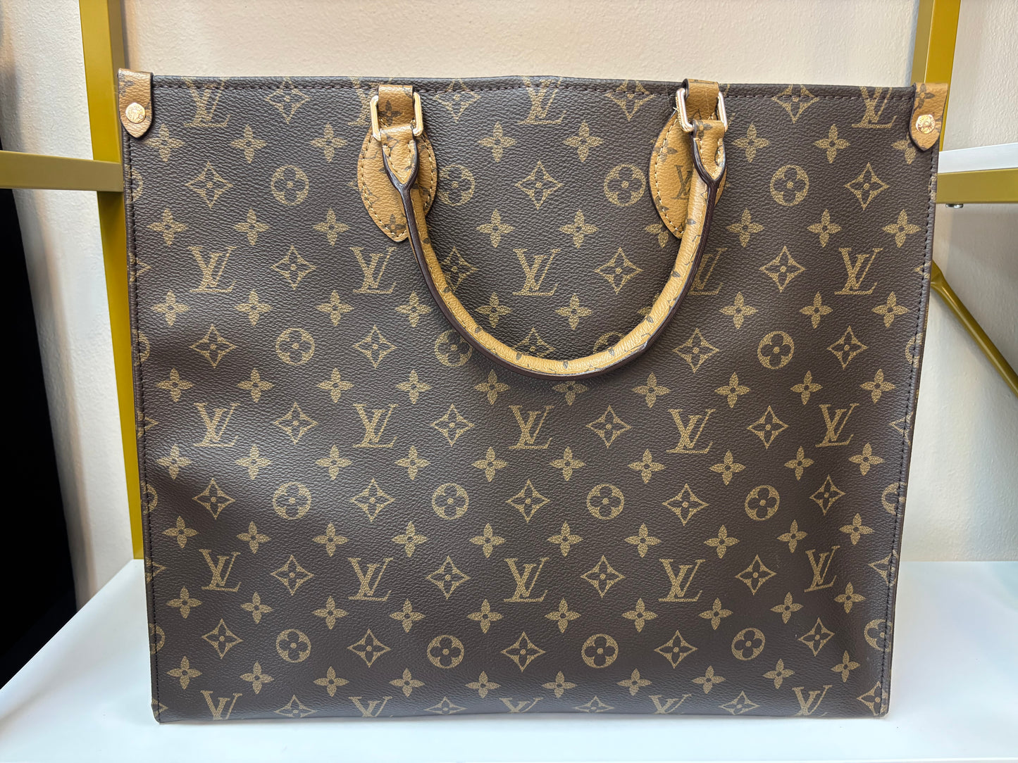 Classic Inspired Monogram Everyday Tote