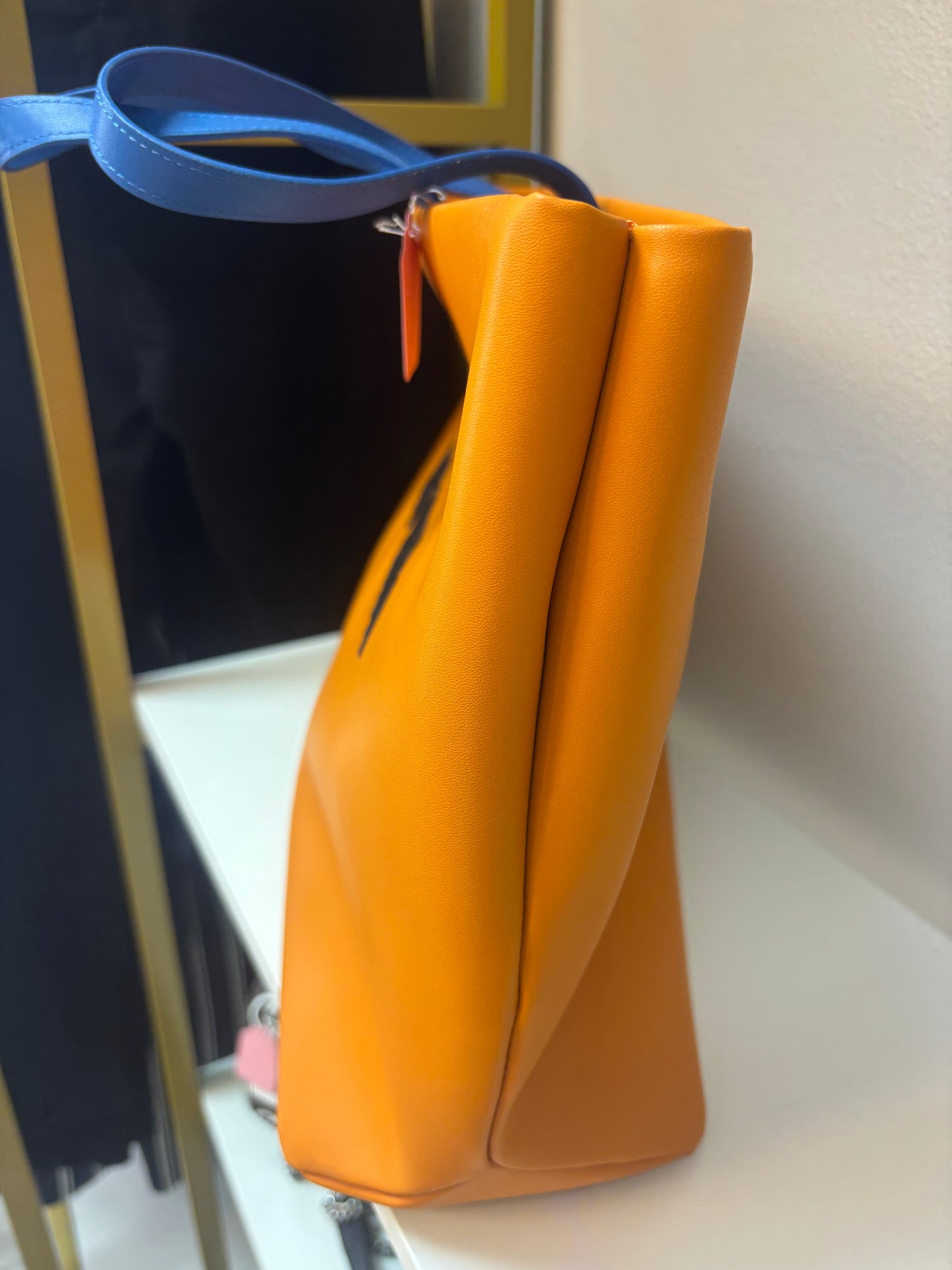 Inspired Sunset Orange Statement Tote