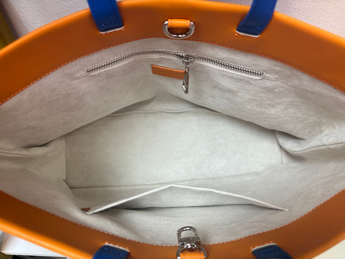 Inspired Sunset Orange Statement Tote
