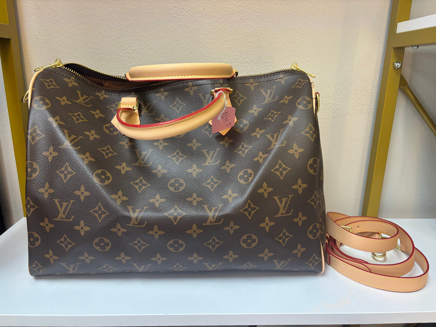 Inspired Luxury Monogram Travel Tote