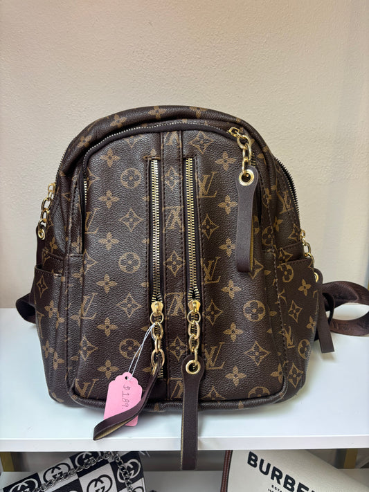 Inspired Monogram Mini Backpack