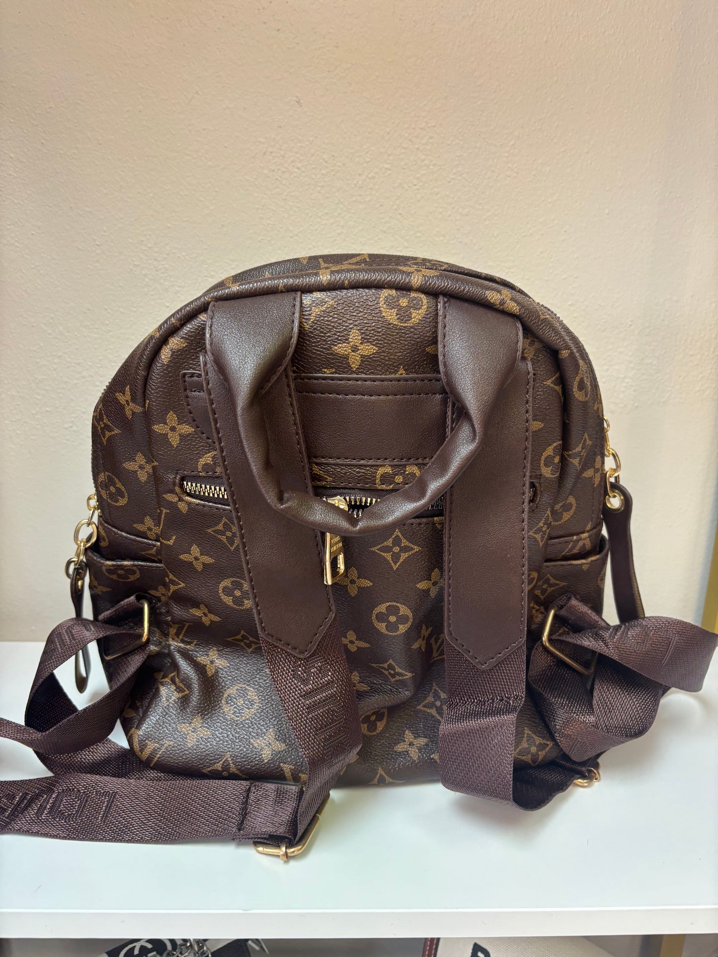 Inspired Monogram Mini Backpack