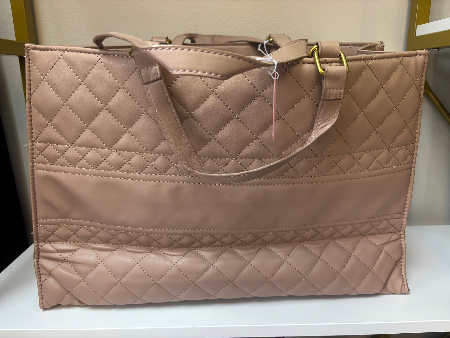Inspired Quilted Luxe Tote