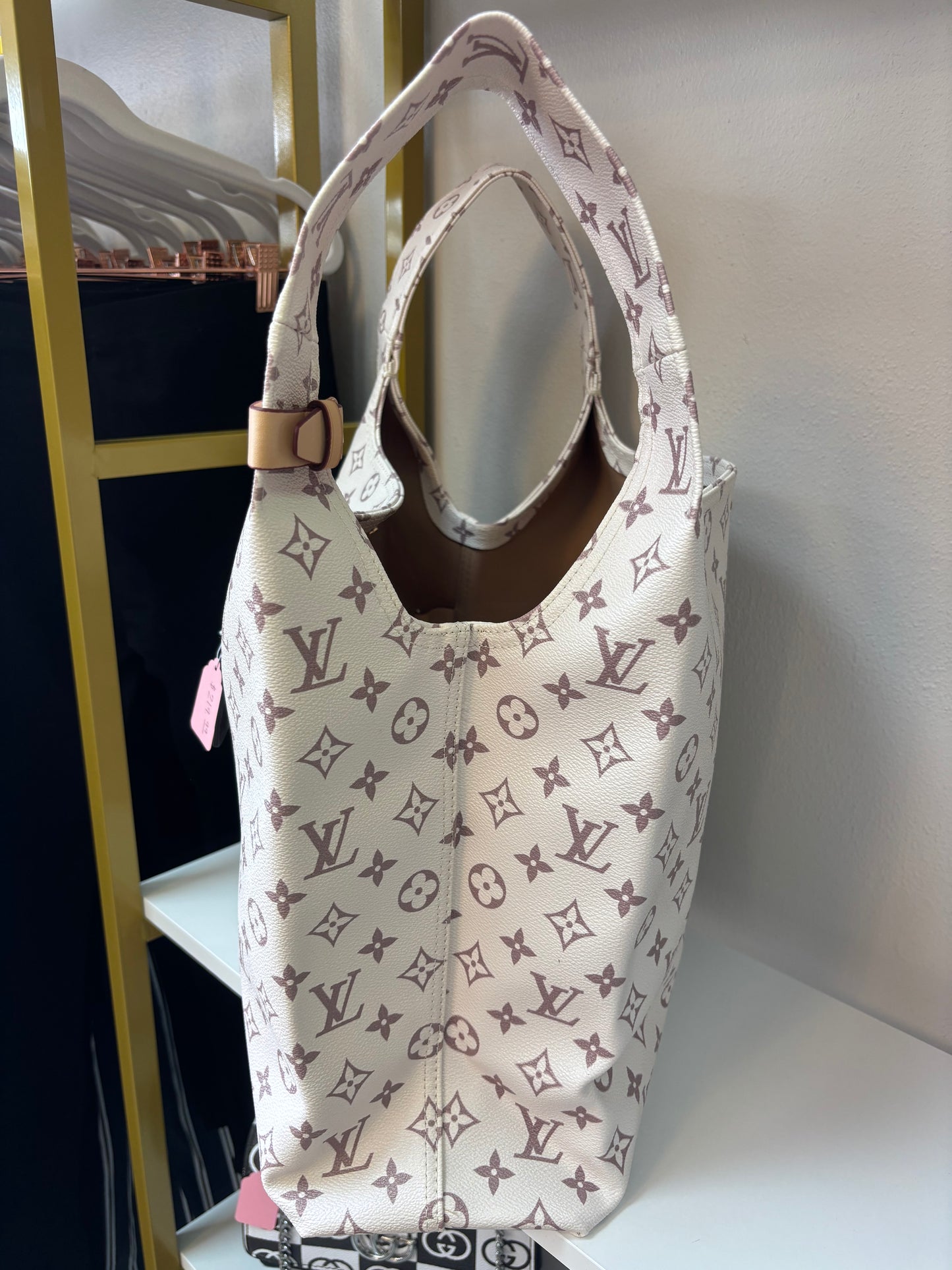 Inspired Monogram Carryall Tote