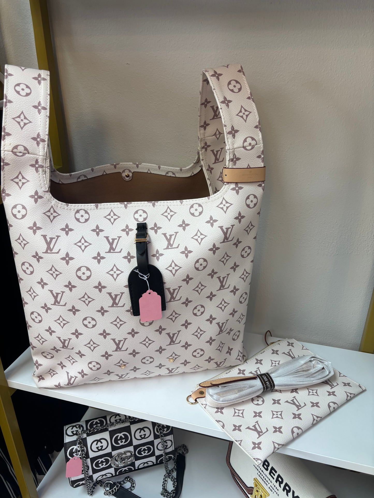Inspired Monogram Carryall Tote