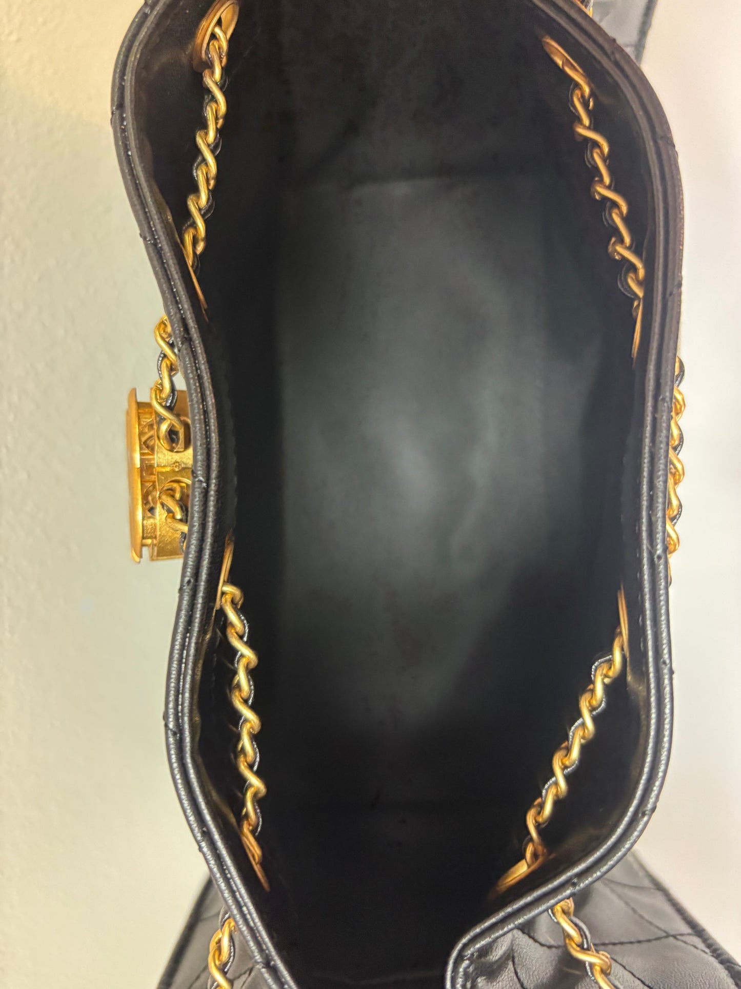 Inspired Quilted Chain Handbag