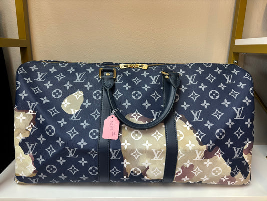 Inspired Monogram Travel Duffle Bag