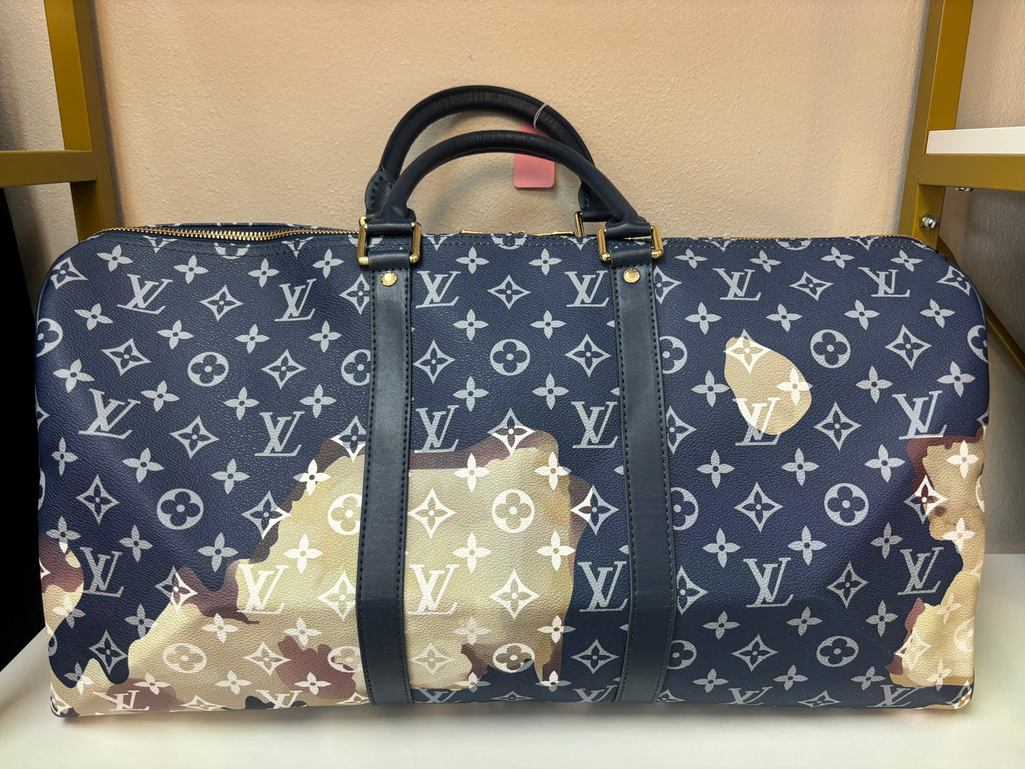 Inspired Monogram Travel Duffle Bag