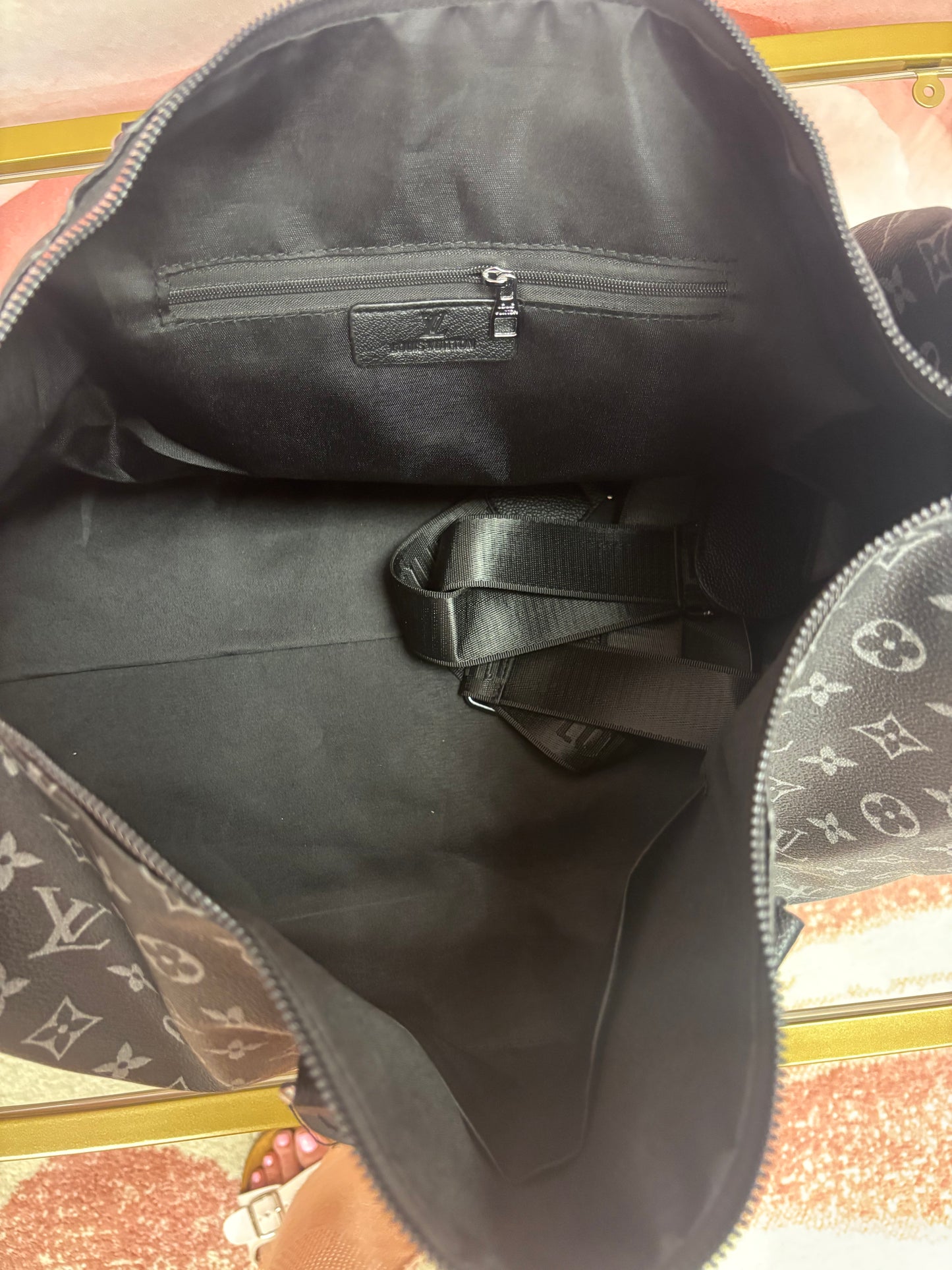 Inspired Monogram Travel Duffle Bag