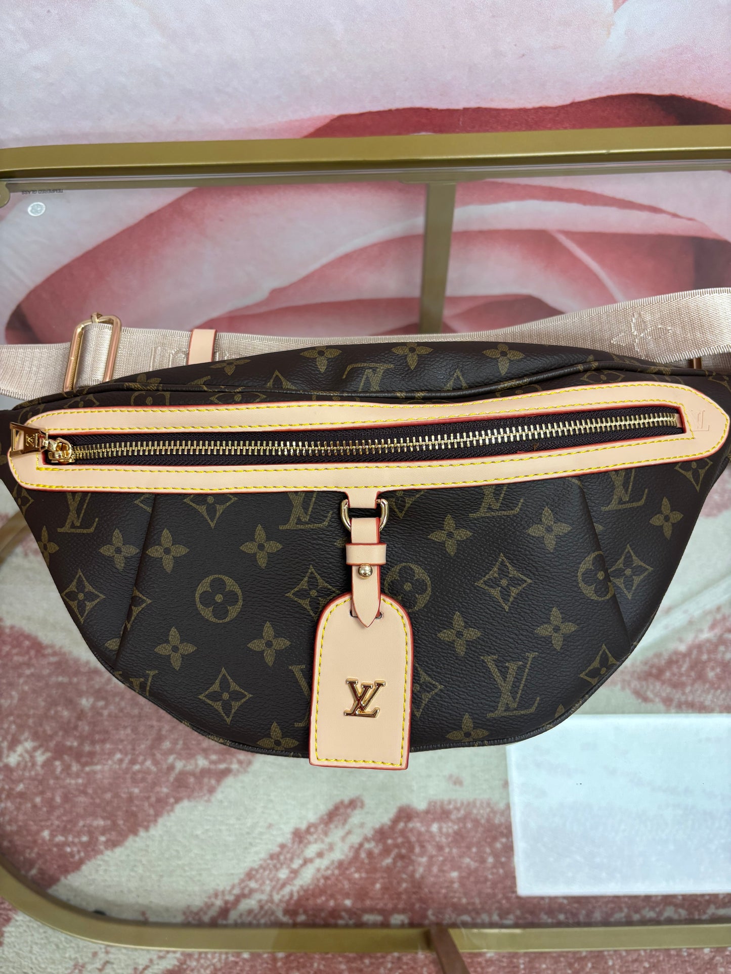 Inspired Monogram Bum Bag