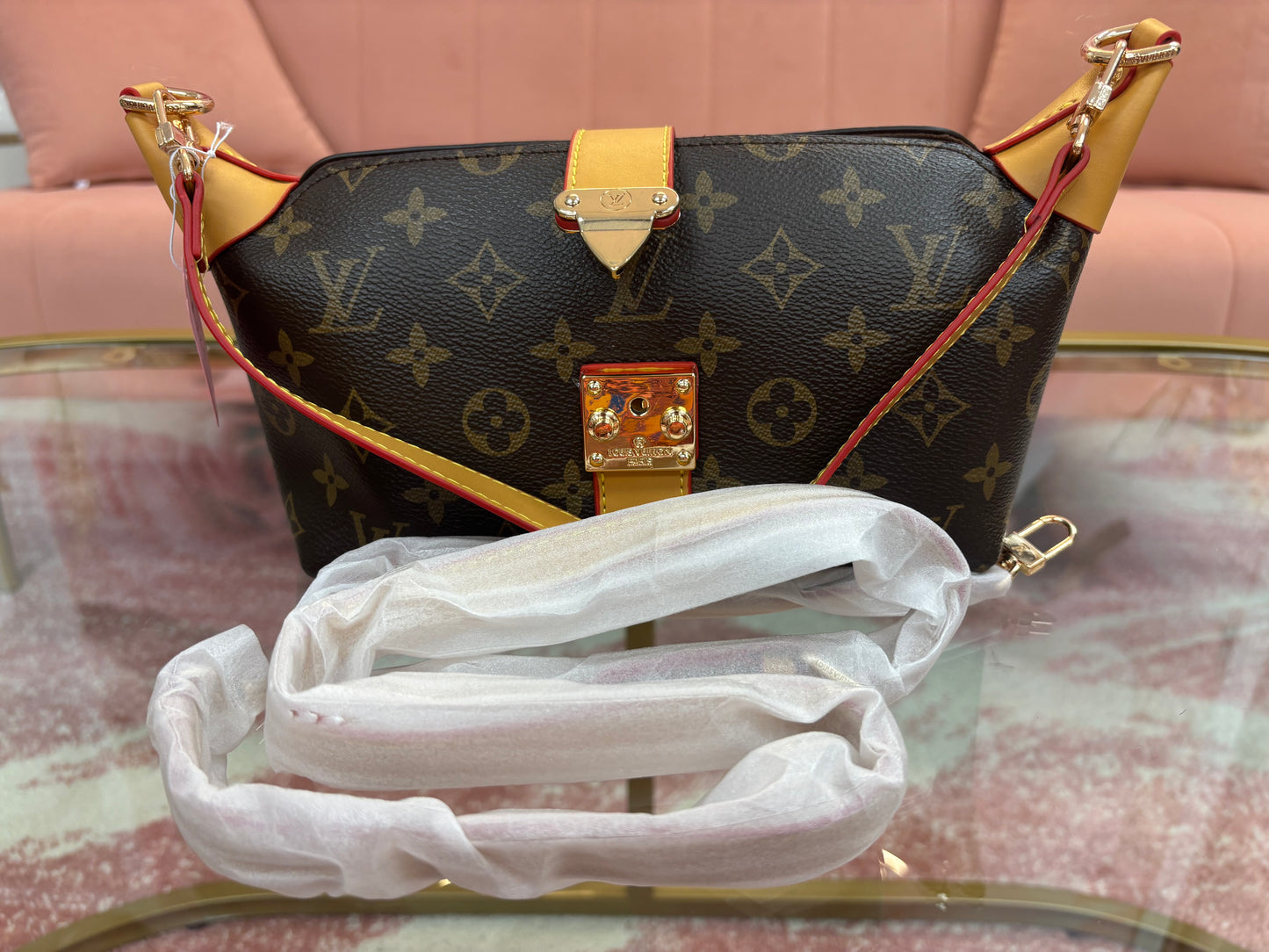 Inspired Mini Monogram Convertible Shoulder Bag