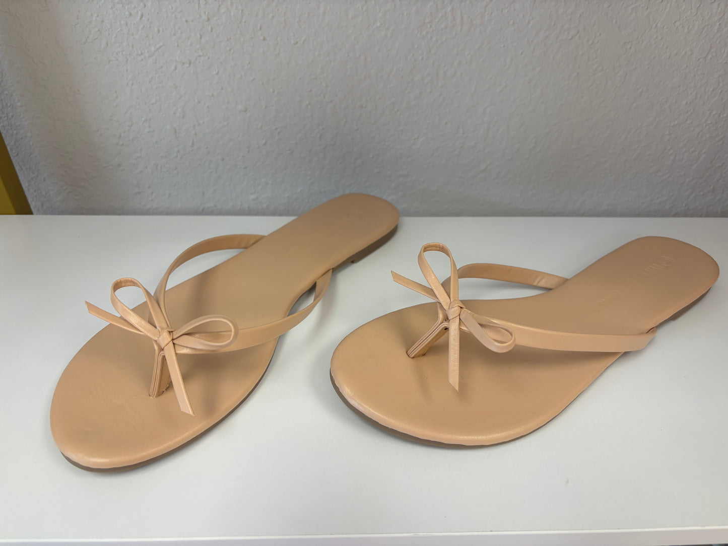 Barely There Bow Flip Flops