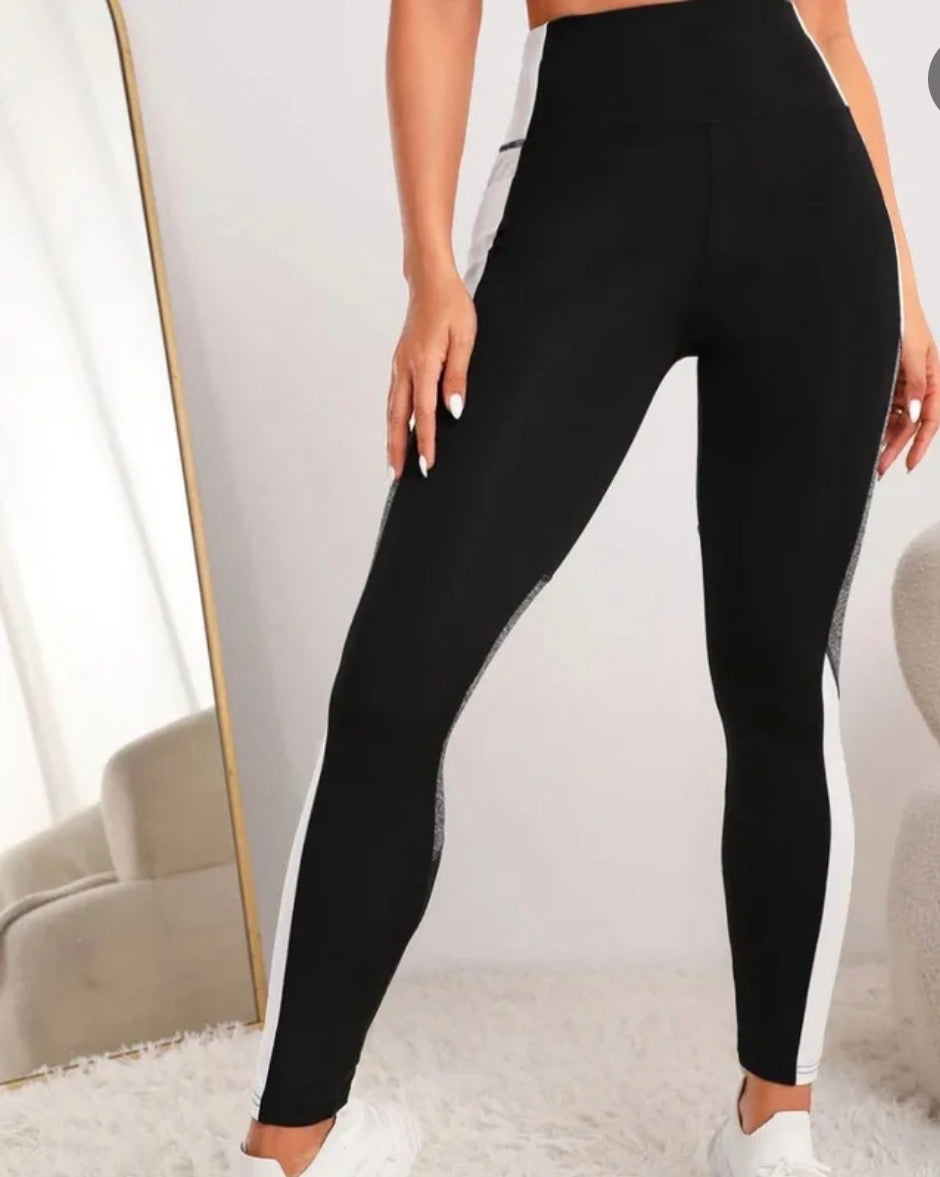High Waist Yoga Pants Women Running Sweat Absorbent Bottoms