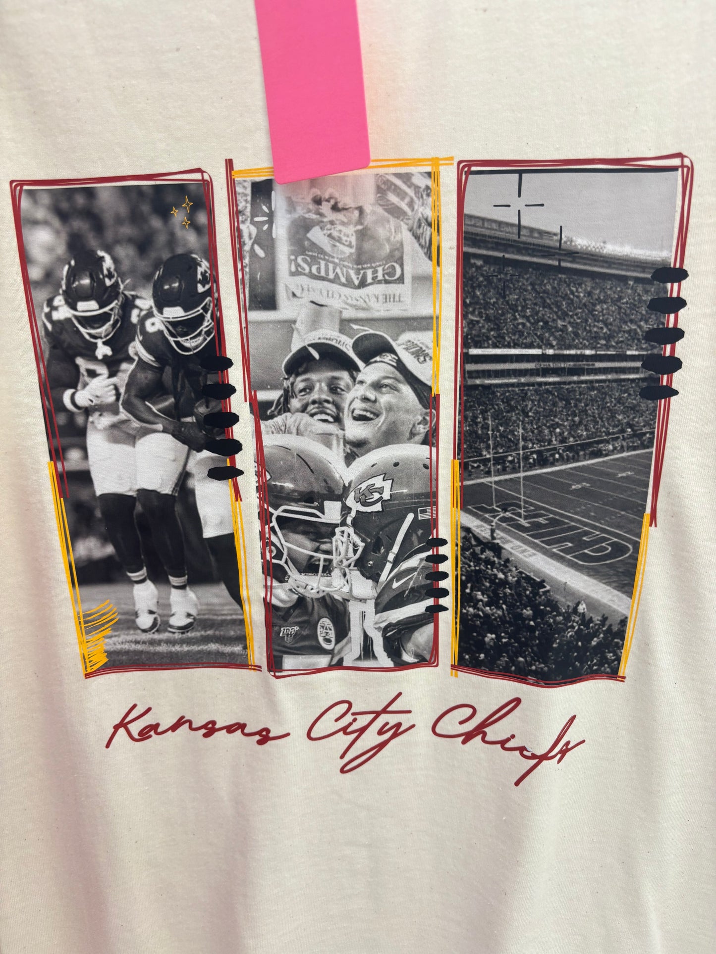 KC Chiefs Retro Game Day Graphic T-Shirt