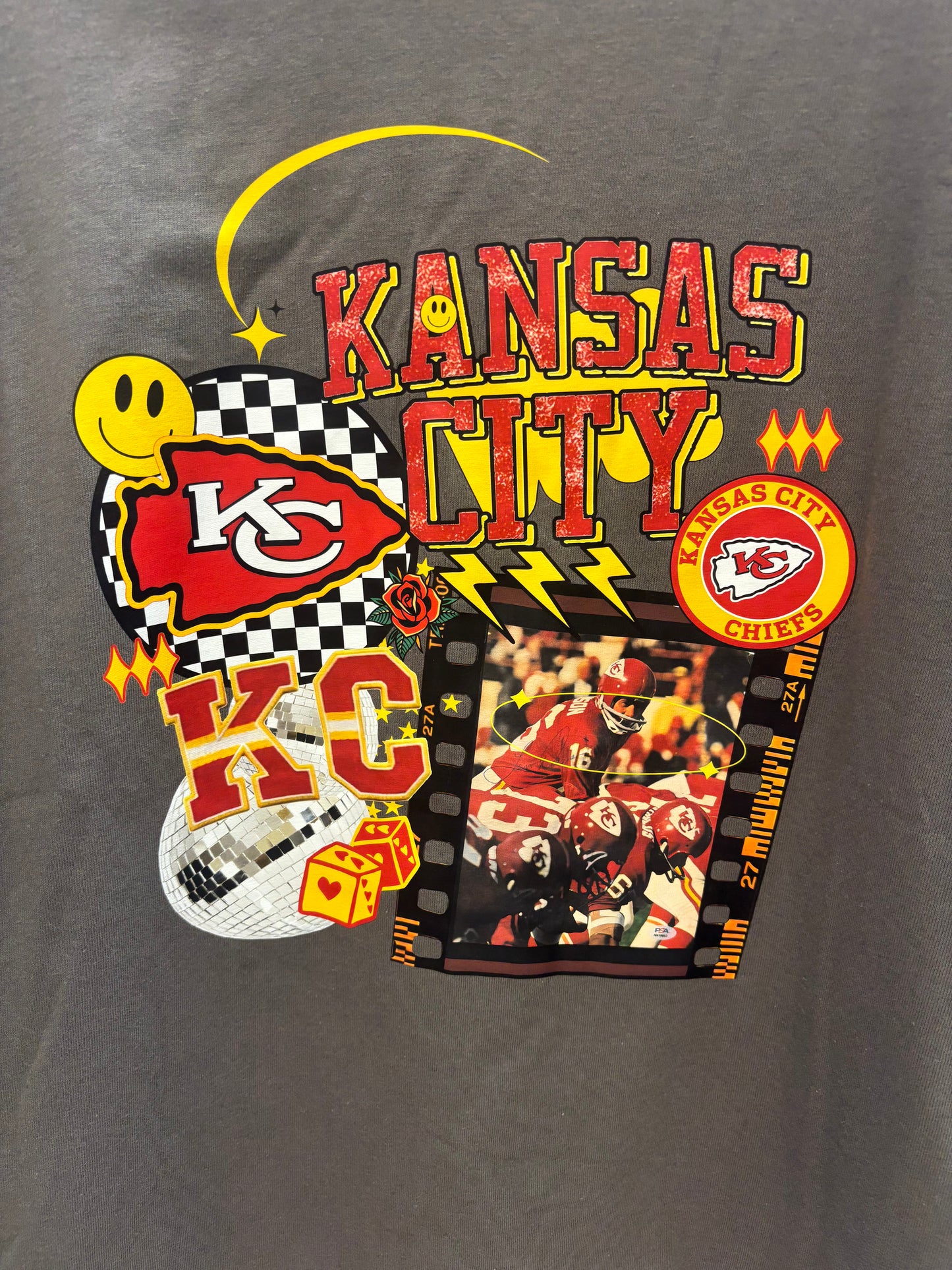 Kansas City Chiefs Retro Graphic Long Sleeve Tee