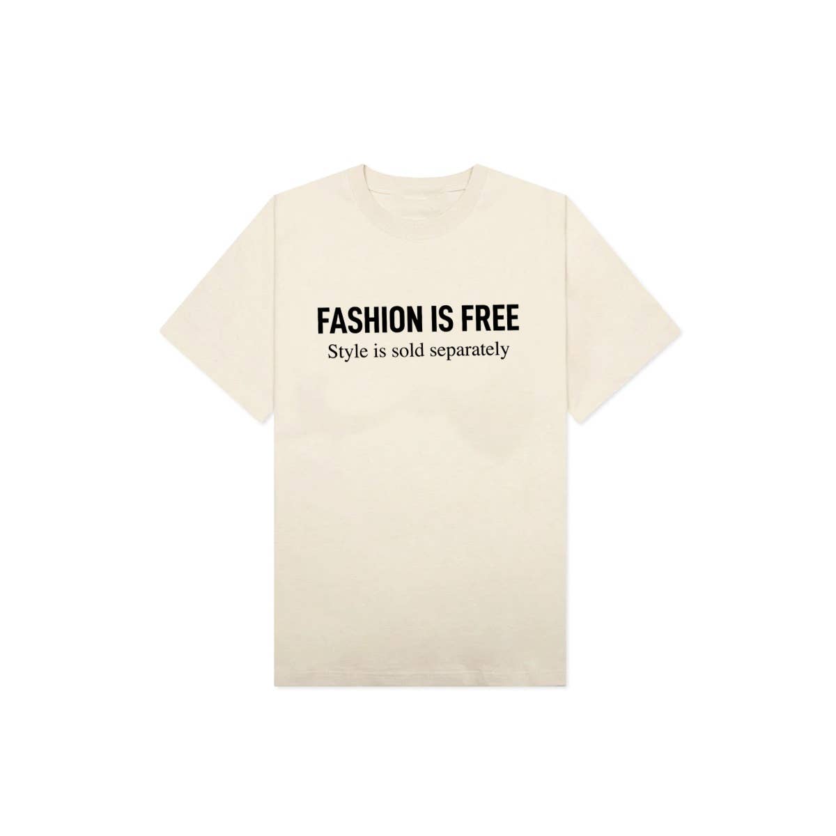 FASHION IS FREE WOMEN GRAPHIC TEE