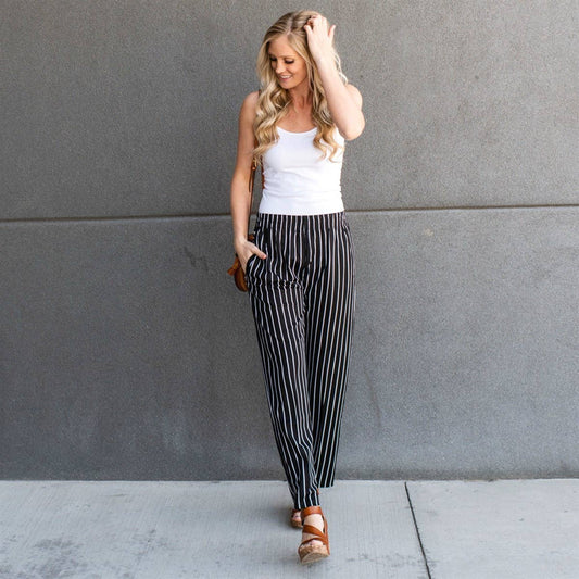 Striped Dress Pants